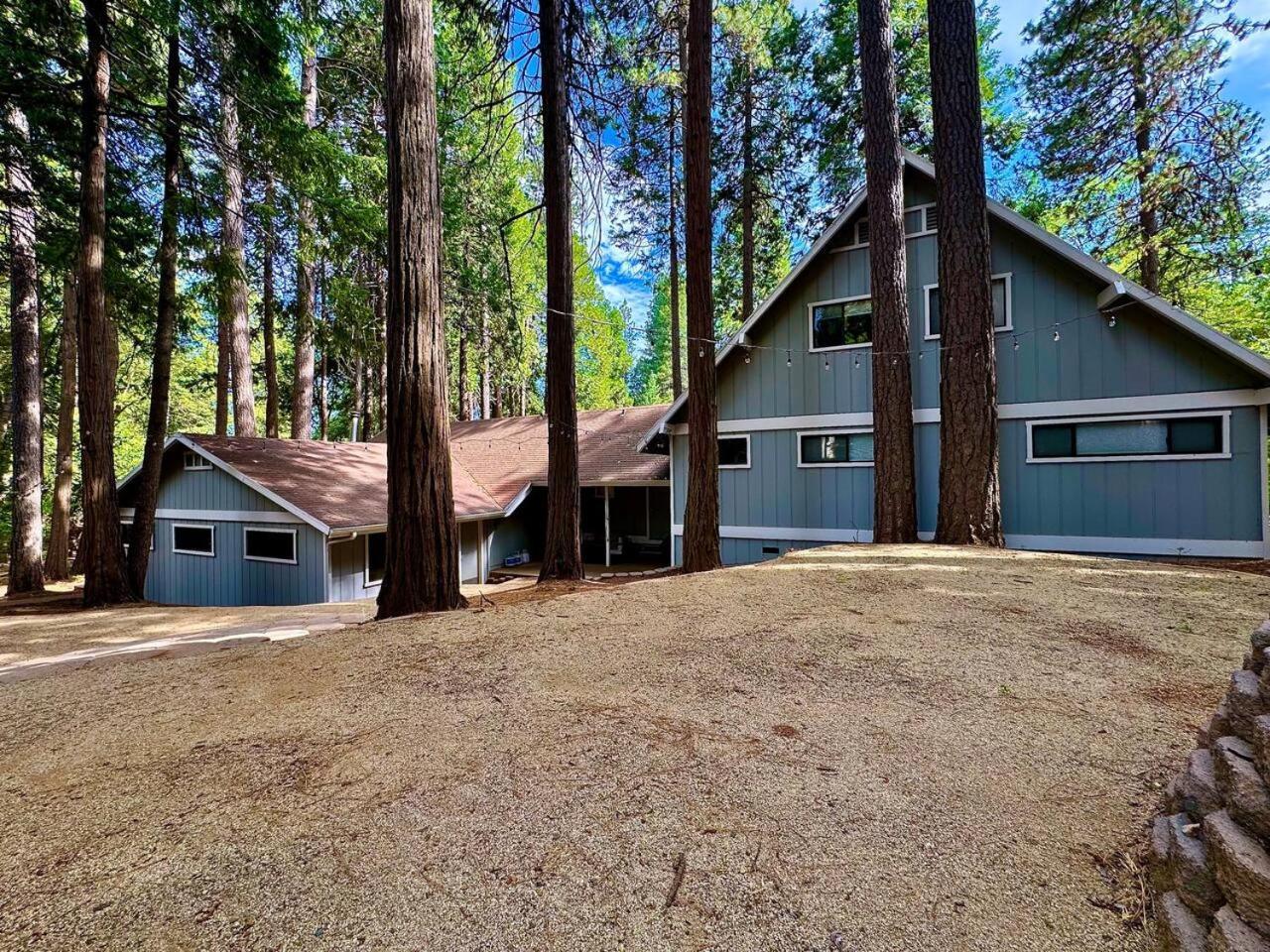Cabin In The Trees-Game Room Pollock Pines エクステリア 写真