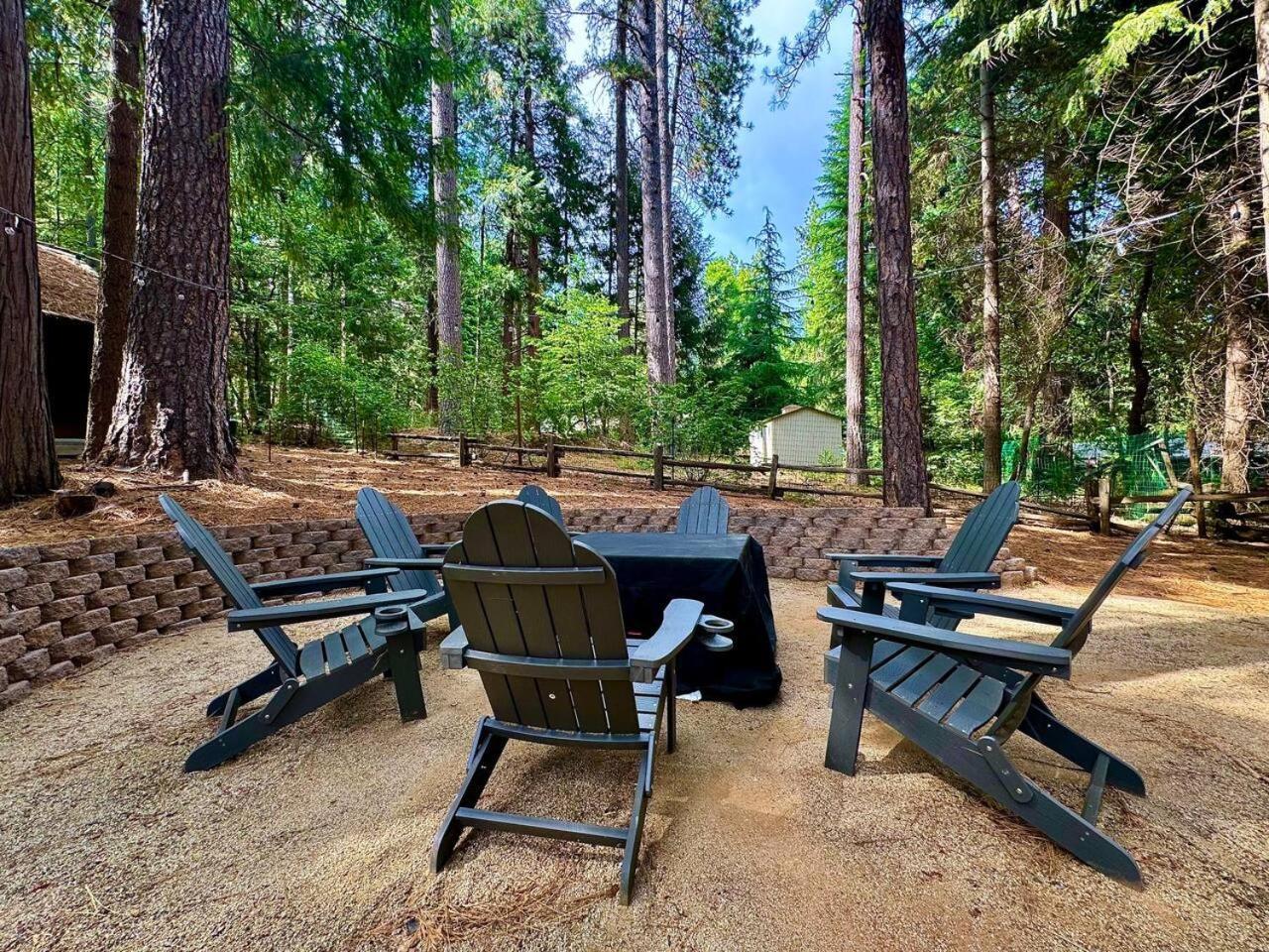 Cabin In The Trees-Game Room Pollock Pines エクステリア 写真